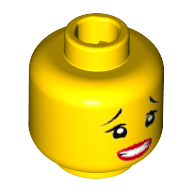 Lego hlava, žlutá (6197171)